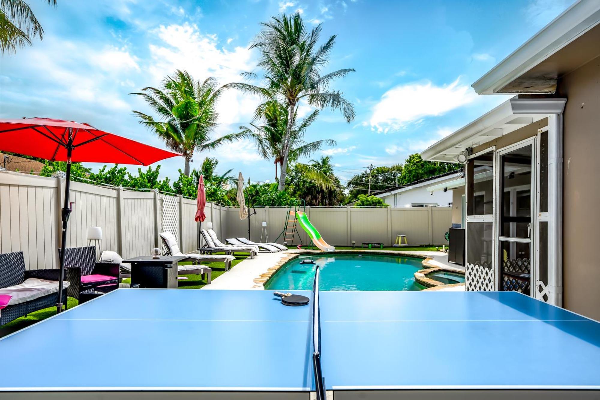 Vip Luxury Great Salt Water Pool- By The Beach Delray Beach Exterior photo